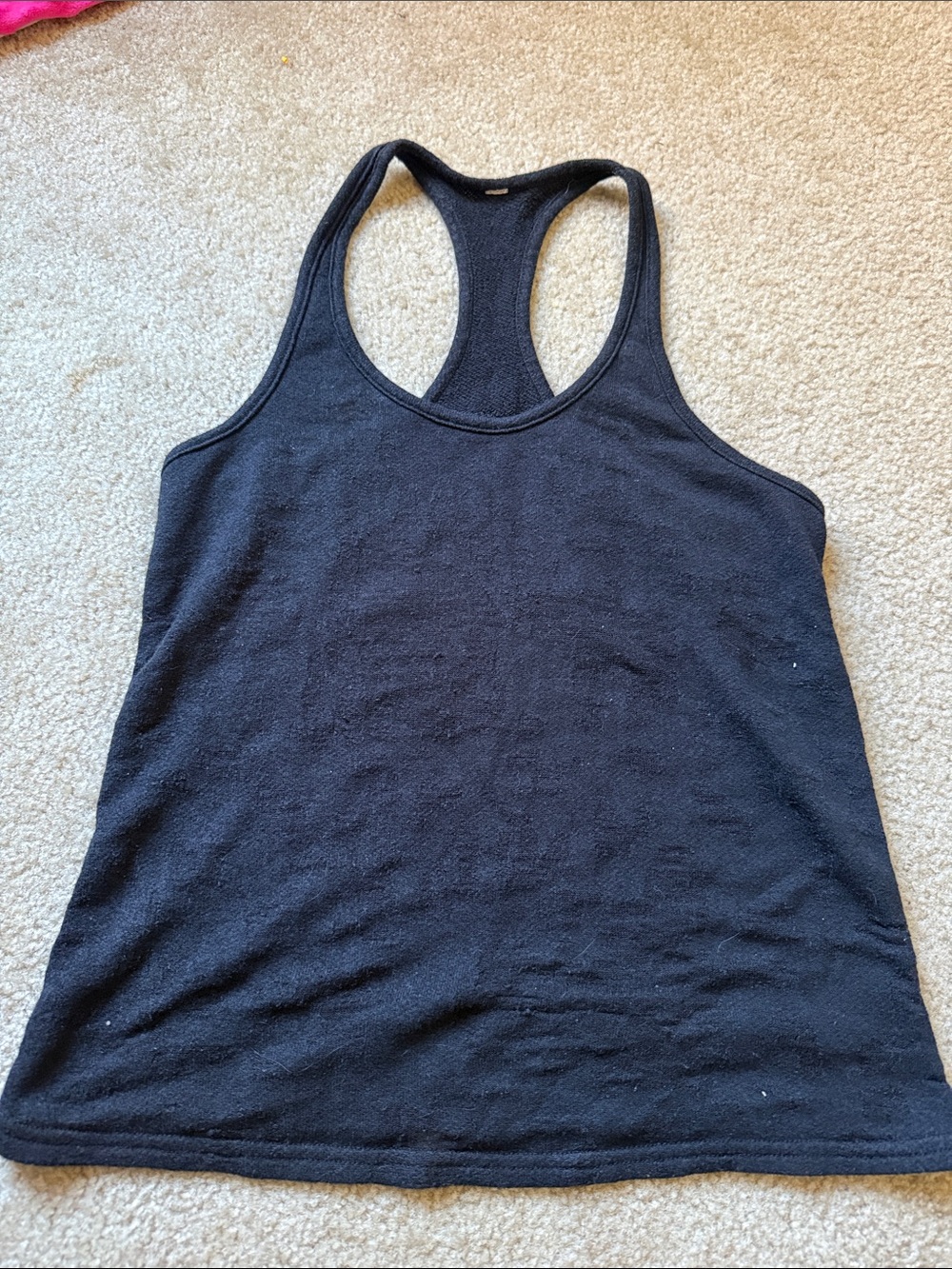 ALO yoga Women’s Black Racerback Tank Top